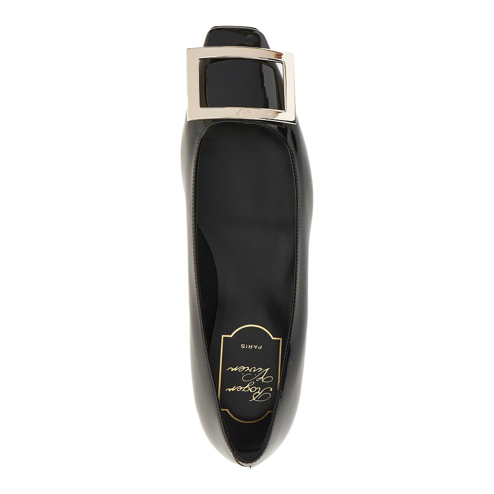 Roger Vivier 'Trompette' patent leather ballet flats