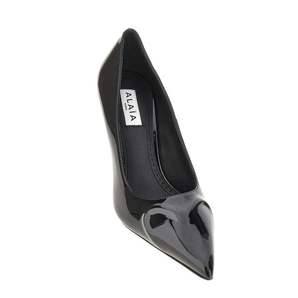Alaïa 'Le Cœur 3D' patent leather pumps