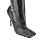 Dolce & Gabbana Squared-toe leather boots