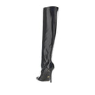 Dolce & Gabbana Squared-toe leather boots