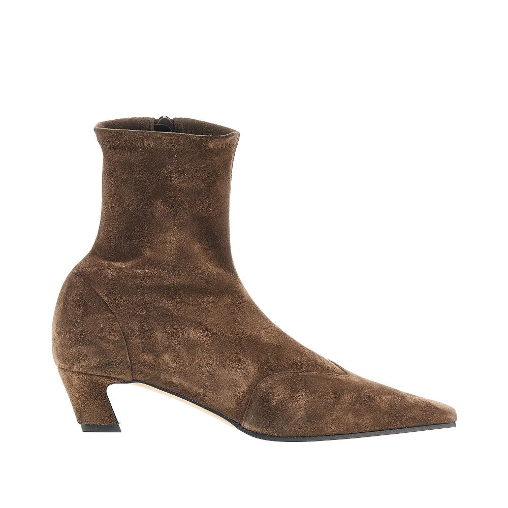 Khaite Stretch suede leather 'Nevada' boots