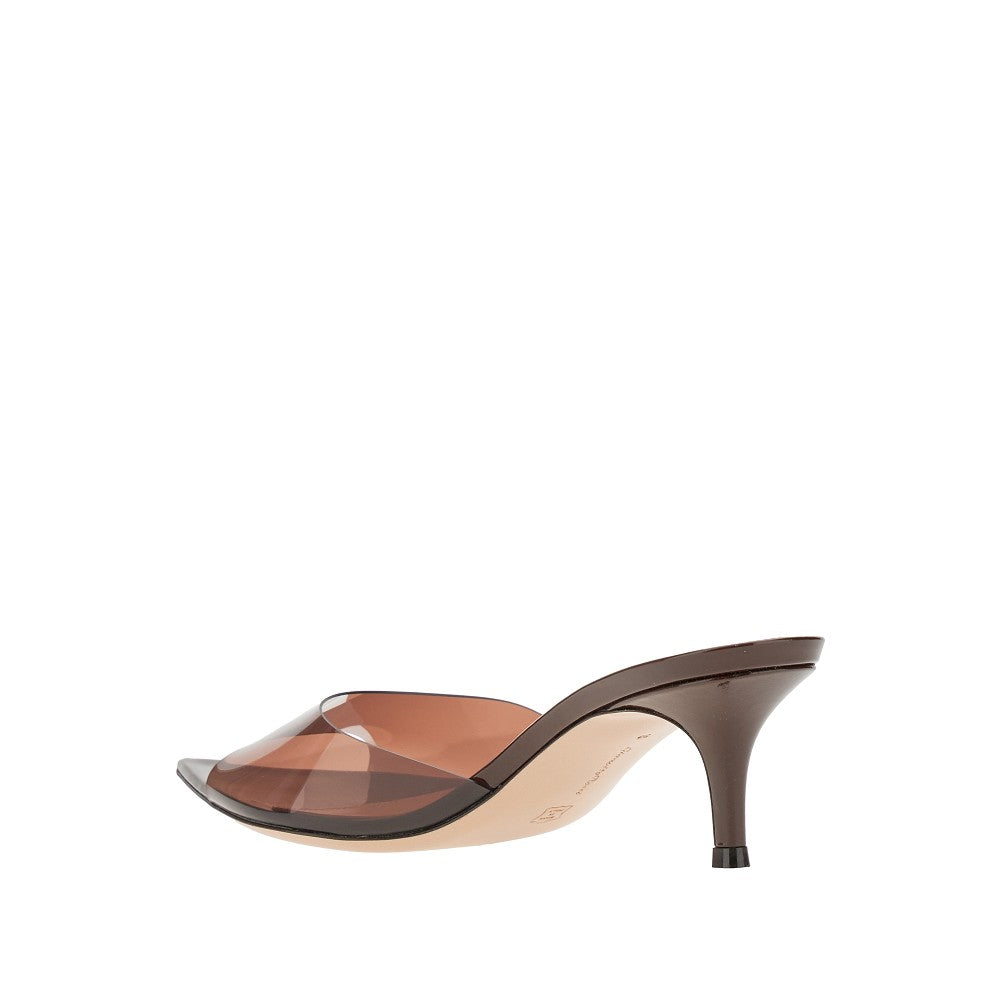 Gianvito Rossi 'Elle' PVC mules