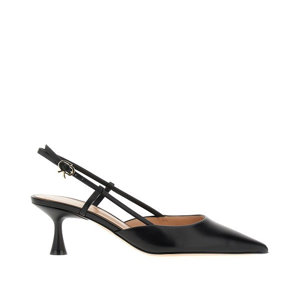 Gianvito Rossi Leather 'Ascent 55' slingback pumps