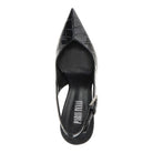 Paris Texas Croco-embossed leather 'Lidia' slingback pump