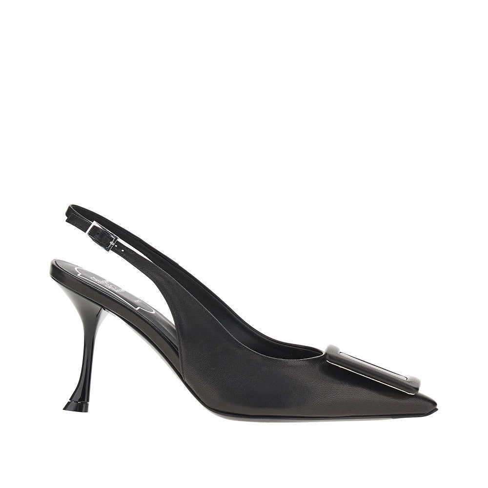 Roger Vivier 'Viv in the City' nappa leather slingback