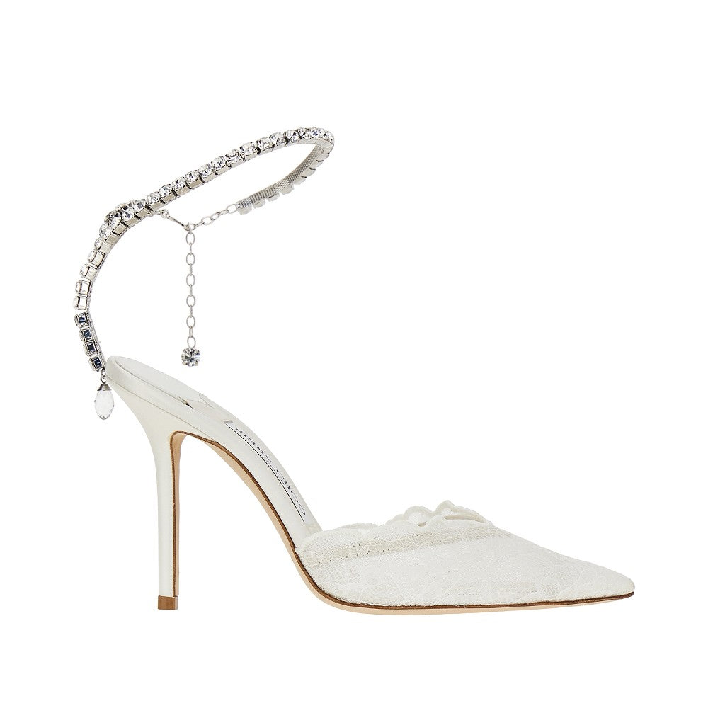 Jimmy Choo 'Saeda 100' lace pumps