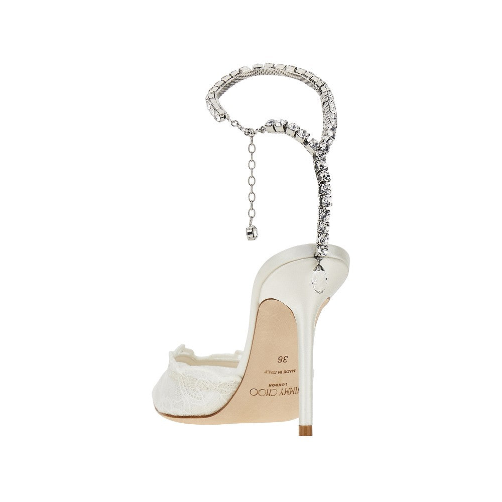 Jimmy Choo 'Saeda 100' lace pumps