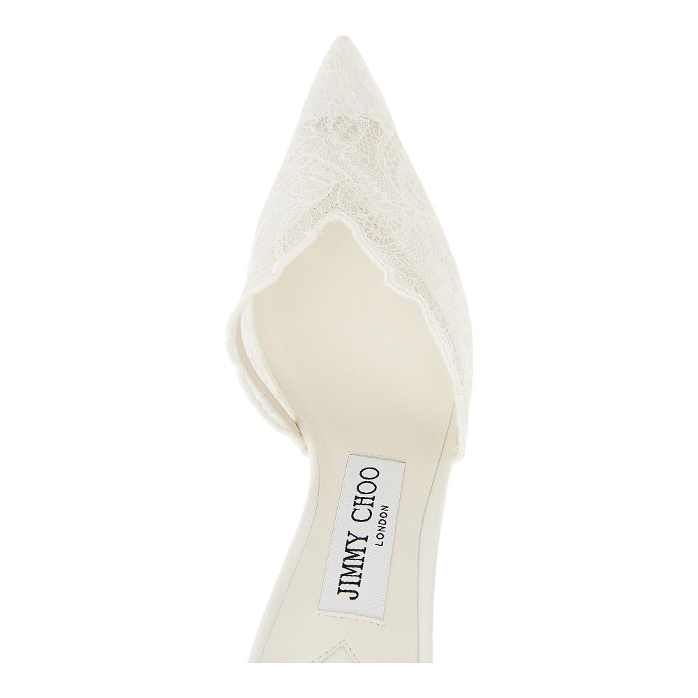 Jimmy Choo 'Saeda 100' lace pumps