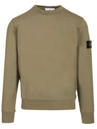 Stone Island Organic Cotton Sweatshirt - Green