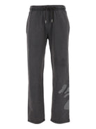 Off-White Swimming Face Sweatpants - Black