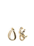 Givenchy "Chain Link" Earrings - Gold