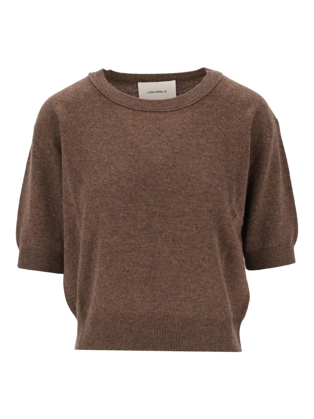 Lisa Yang T-Shirt "Genevra" - Brown