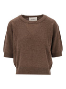 Lisa Yang T-Shirt "Genevra" - Brown