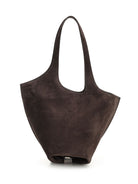 The Attico "The Scoop" Medium Shoulder Bag - Brown