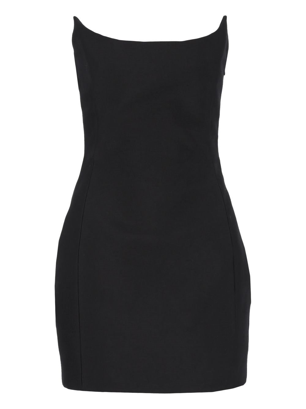 Balenciaga Mini Bustier Dress - Black