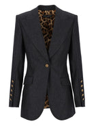 Dolce & Gabbana Turlington Single-Breasted Jacket - Black