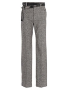 Mm6 Maison Margiela Pleated Trousers - Grey