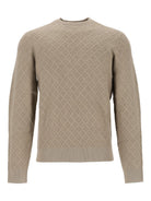 Emporio Armani Crew Neck Sweater - Beige