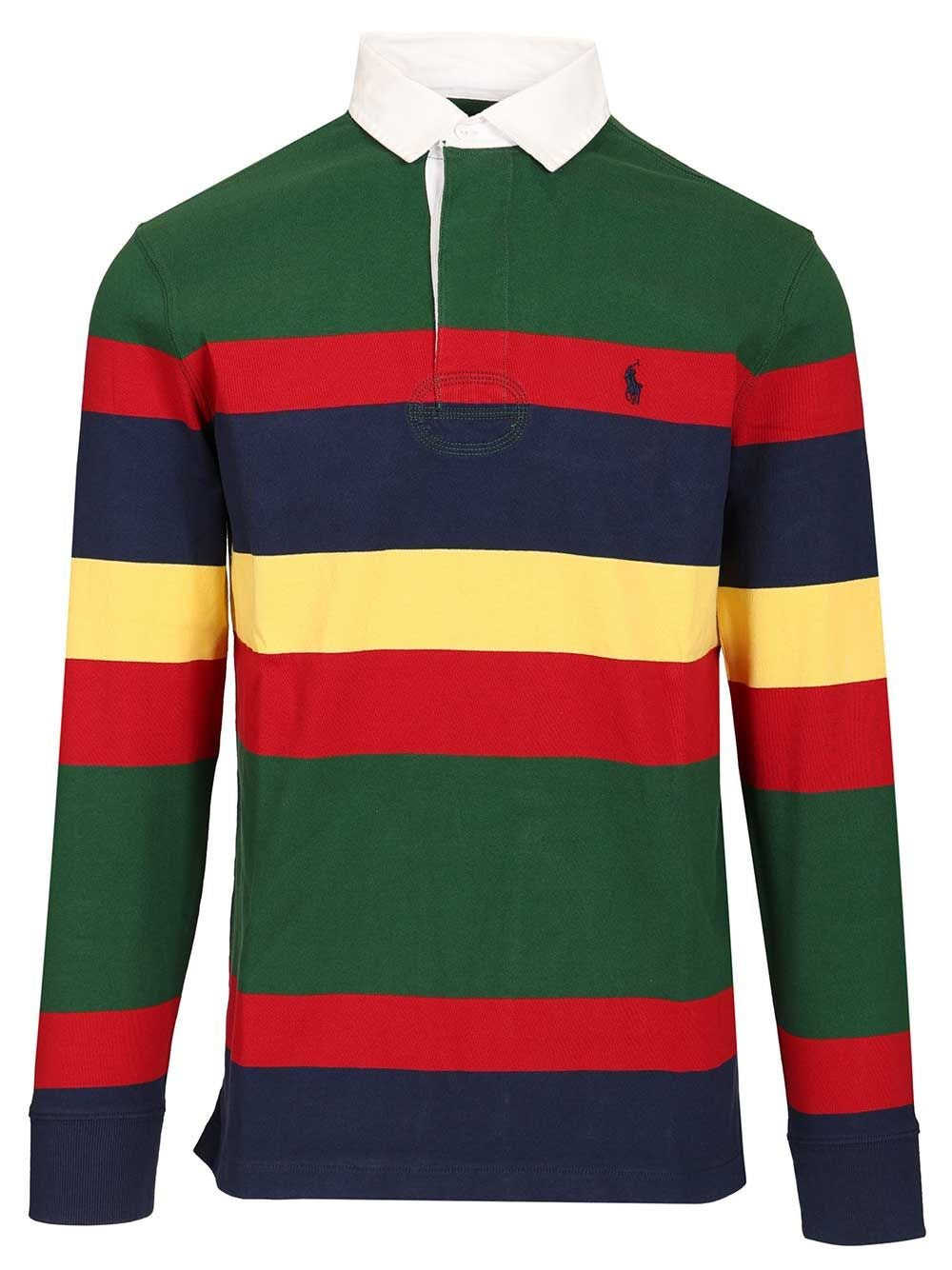 Polo Ralph Lauren Striped Rugby Shirt - Multi