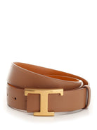 Tod's "T Timeless" Reversible Belt - White