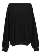 Mm6 Maison Margiela Oversize Sweater - Black