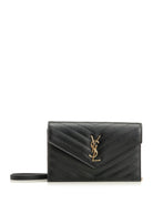 Saint Laurent "Envelope" Clutch Bag - Black