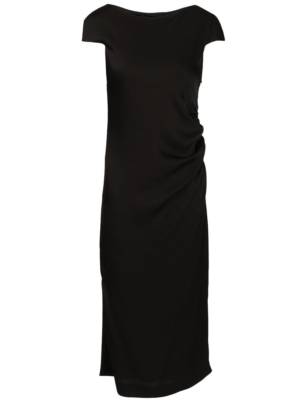 Studio Max Mara Shiny Cady Dress - Black