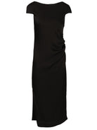 Studio Max Mara Shiny Cady Dress - Black