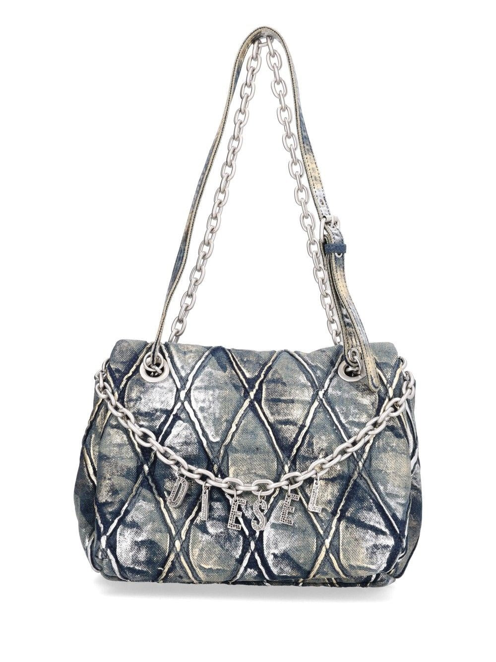 Diesel "Charm-D" Medium Bag - Black