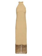 Taller Marmo Long Dress Berlin - Gold