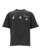 Off-White Bacco Arrow Skate T-Shirt - Black