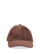 Jacob Cohen Velvet Baseball Hat - Brown