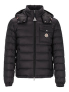 Moncler Verith Short Down Jacket With Hood - Black