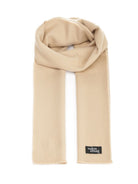 Maison Kitsuné Wool Scarf - Beige