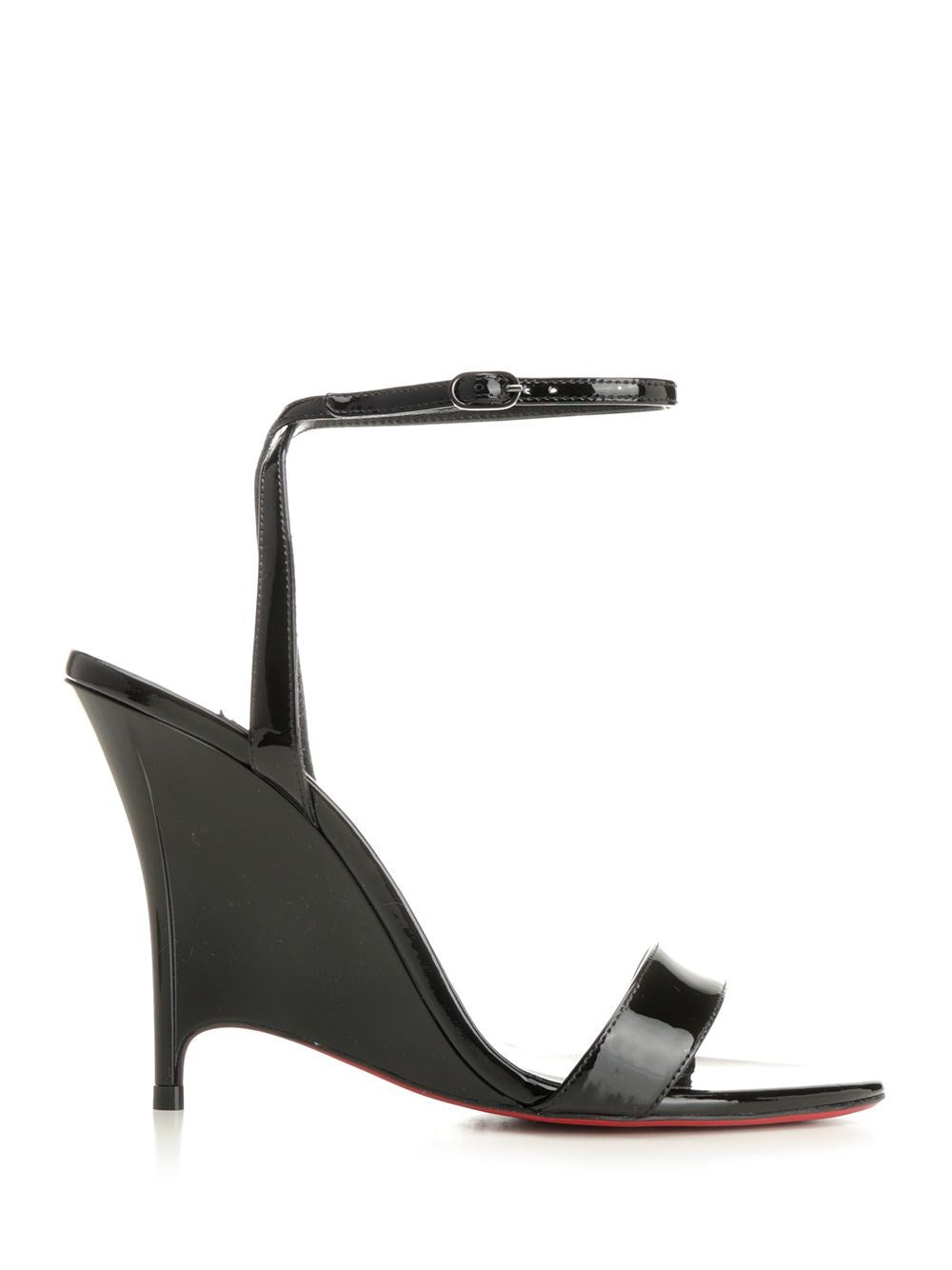 Christian Louboutin "Zeezeenella" Strappy Sandals - Black