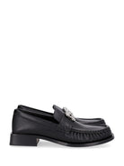 Roger Vivier Viv' Rangers Leather Loafers - Black