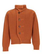 Dries Van Noten Marino Wool Cardigan - Yellow