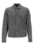 Stone Island Biker Jacket - Grey