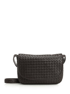 Bottega Veneta "Veneto" Messenger Bag With Flap - Brown