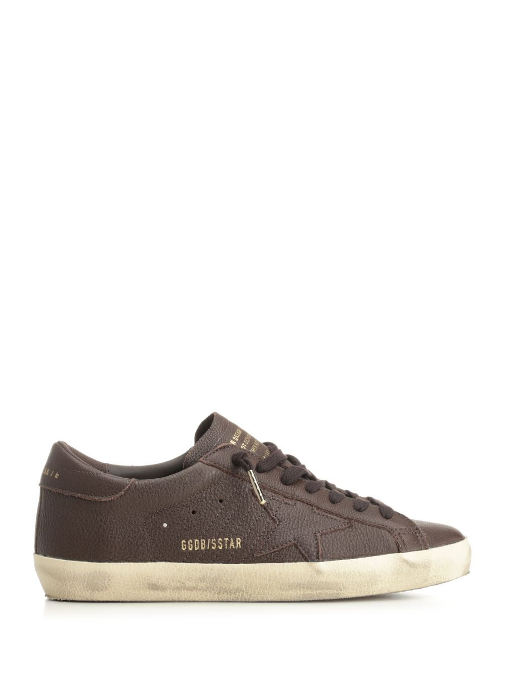 Golden Goose "Superstar" Sneakers - Brown