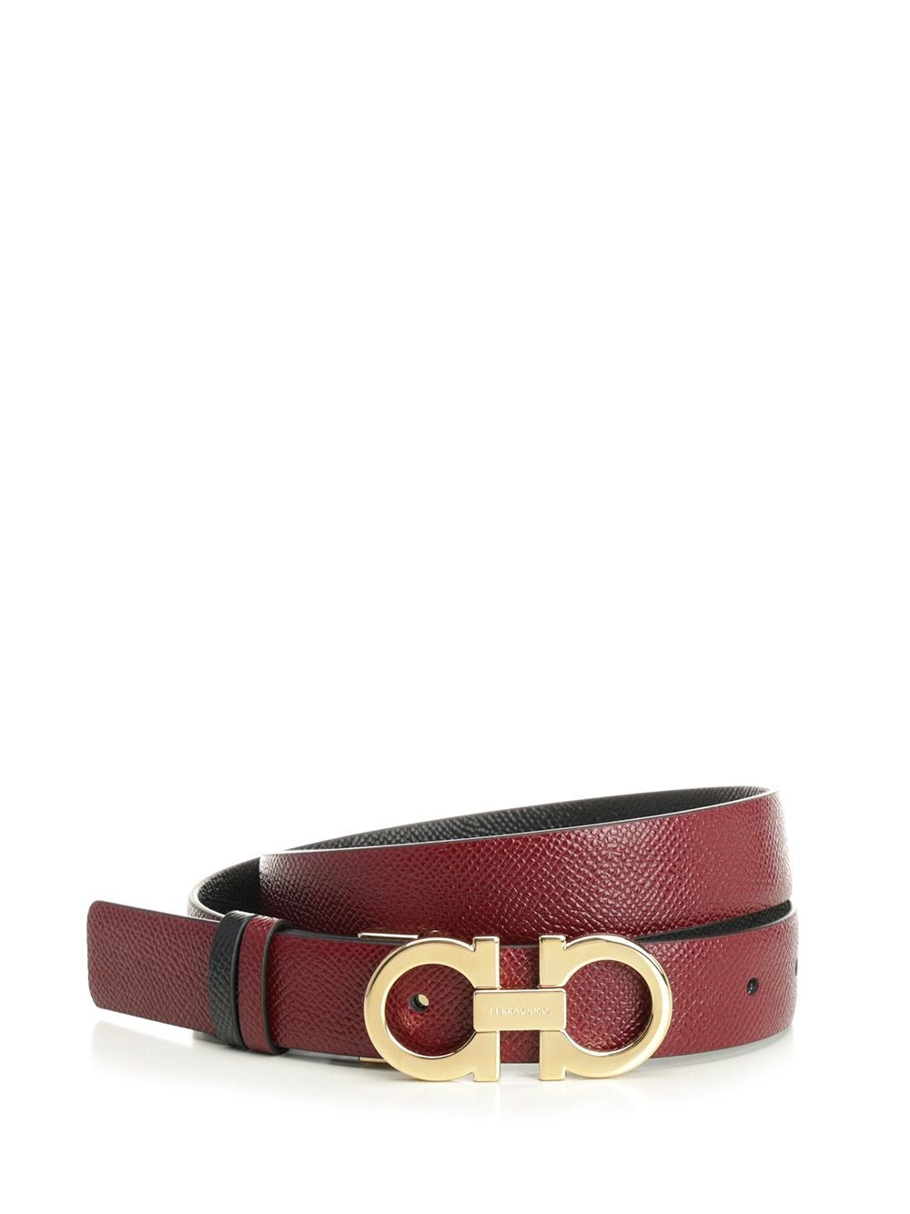 Ferragamo Reversible "Gancini" Belt - Multi