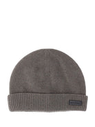 Emporio Armani Cashmere Beanie Hat - Grey