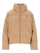 Polo Ralph Lauren Cable-Knit Wool And Cashmere Jacket - Beige