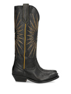 Golden Goose "Wish Star" Boots - Black