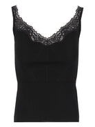 Self-Portrait Sleeveless Knit Top - Black