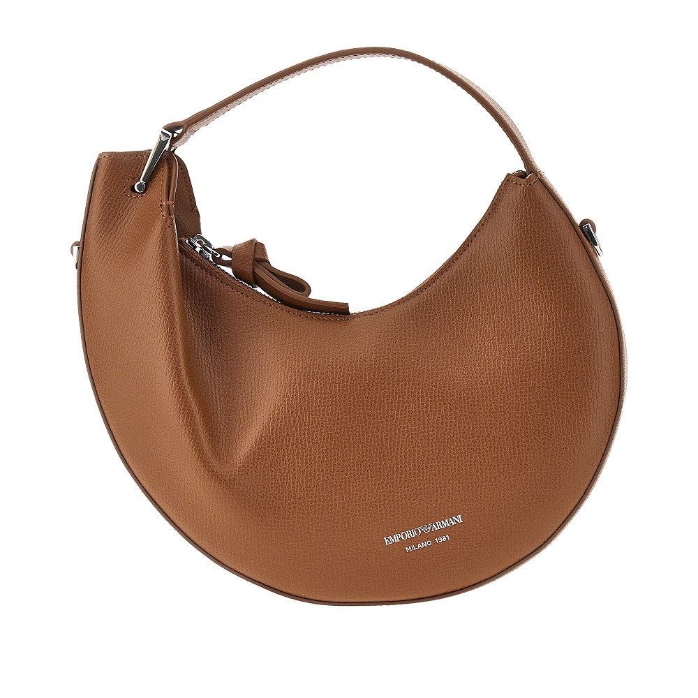 Emporio Armani 'Emporio Armani 1981' leather mini hobo bag
