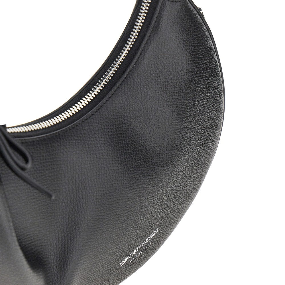 Emporio Armani 'Emporio Armani 1981' leather mini hobo bag
