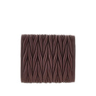 Miu Miu Matelassé nappa leather twi-fold wallet