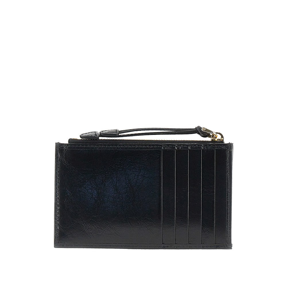 Prada Soft Lux leather cardholder pouch