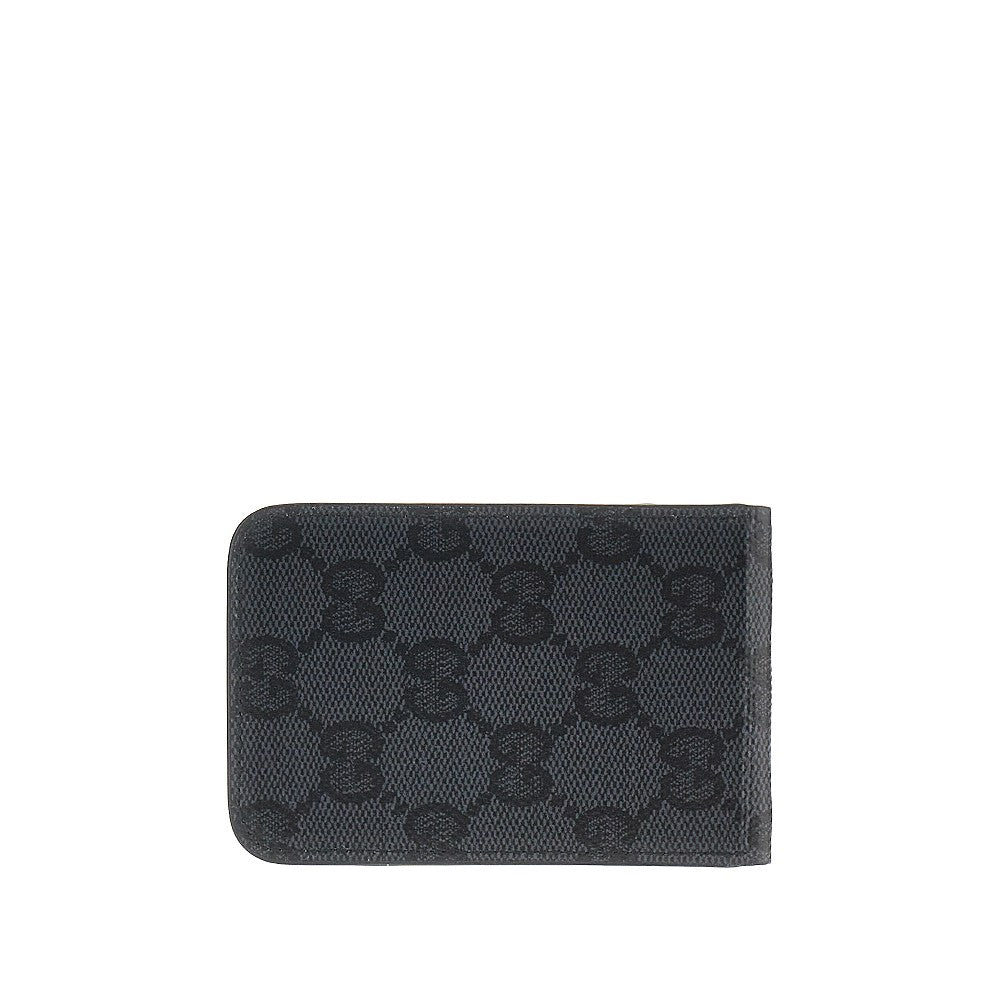 Gucci GG Supreme magnetic card holder